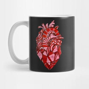 3d heart Mug